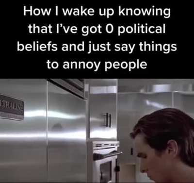 Depends on who I&rsquo;m trolling