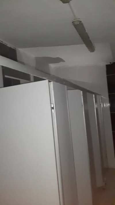 I went to woman restroom to see what was happening inside there when It was at midnight
