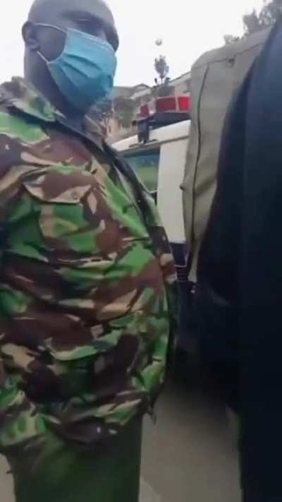 Man confronts cops for wanting to arrest his brother.