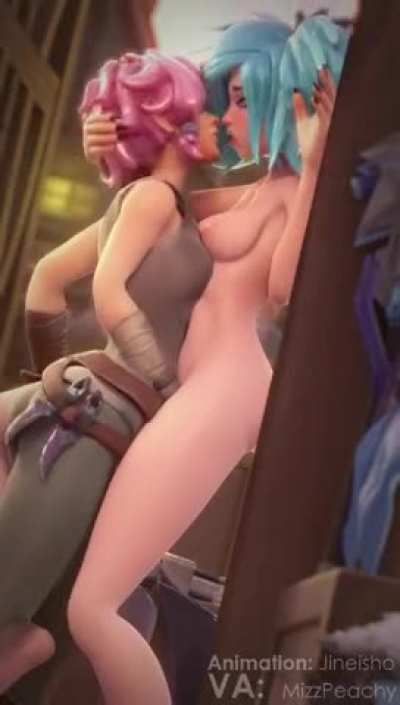 Maeve and Evie are going full horny in public
