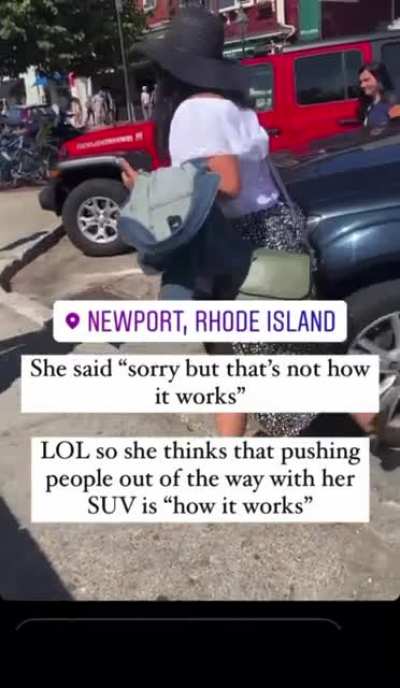 &ldquo;Luxury Travel Influencer&rdquo; attempts to save a street parking spot in a popular tourist town and learns locals don&rsquo;t really like that - but still defends it
