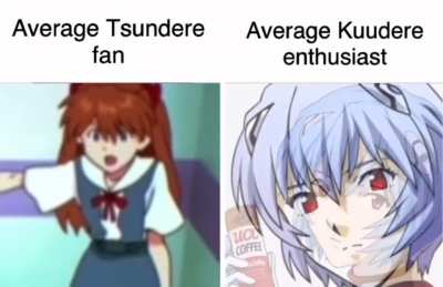 kuuderes &amp;gt; tsunderes