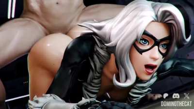 Black Cat getting fucked (DominotheCat)