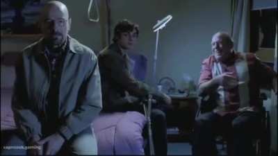 hank shows walter a special video
