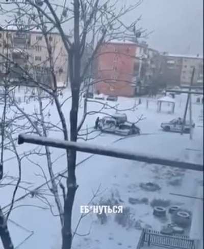The Slavic Cameraman's commentary is hysterical.