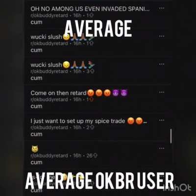 Average okbr user