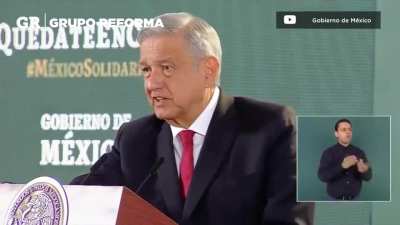 AMLO asegura que el robo fue menor as&iacute; que no es lo mismo