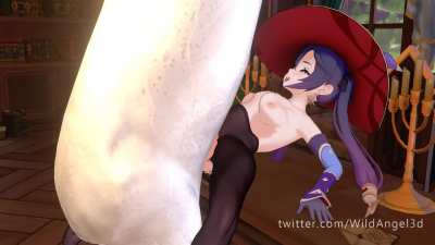 Mona Fucked Hard [ Genshin Impact] (WildAngel3D)