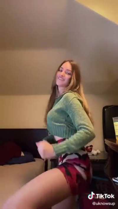 Pretty with a nice ass