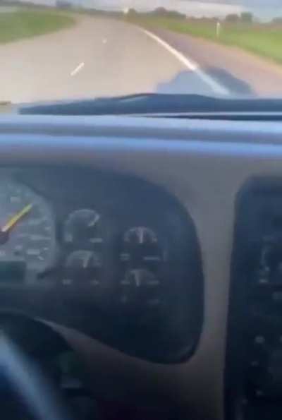 Driving at 70 mph