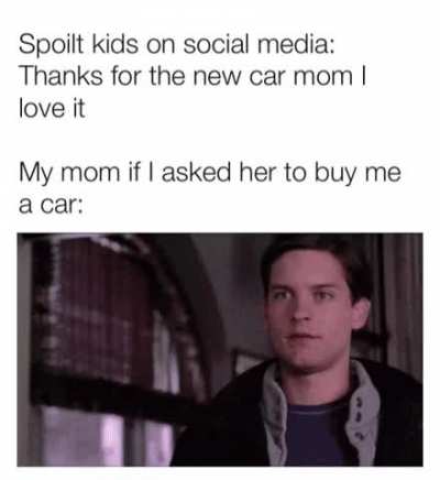Thanks mom for making me work and not taking handouts