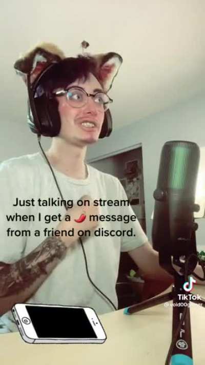 Spicy discord message