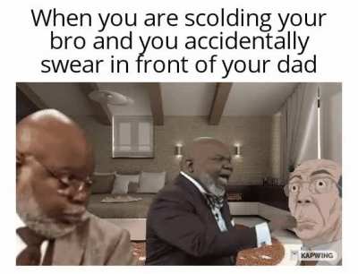 Ah shit.. time for my scolding now.