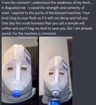 Haha milk jug man