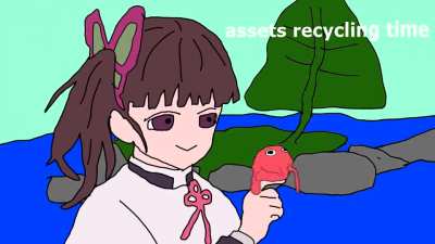 Demon Slayer OP but its low budget (OC)