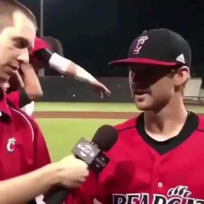 Post game antics