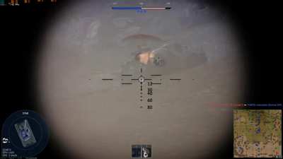 It seems the ghost shell did not count for the m22 behind the T95...