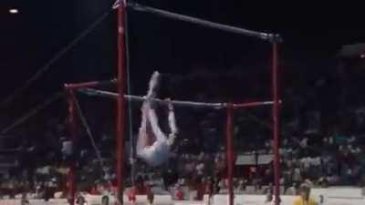 In the 1976 Olympic Games in Montreal, Nadia Comăneci scored the first perfect 10.0 in gymnastics history. Due to technical limitations, the score only displays a value of 1.00