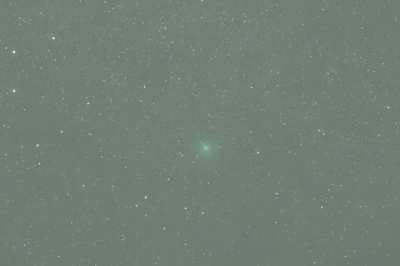 Cometa C/2025 R2 Swan, visto en Paso Antol&iacute;n, Colonia.