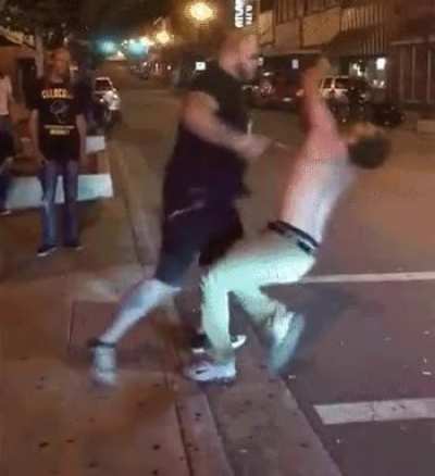 Fighting a bouncer that&rsquo;s twice your size is never a good idea.
