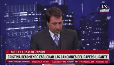 Feinmann reaccionando a L-Gante entra al top de lo mejor del año.