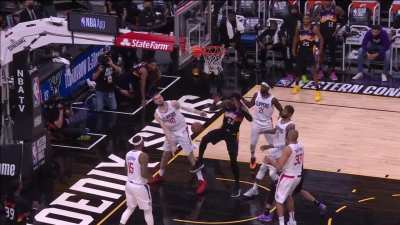 [Highlight] Coach Monty Williams on the huddle for the game-winning possession: 