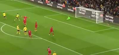 Ali save and Matip reaction to flag not being raised