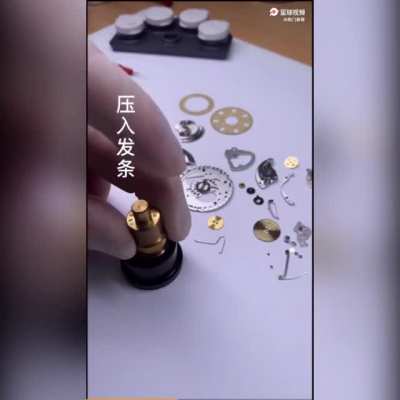 A rolex getting cleaned