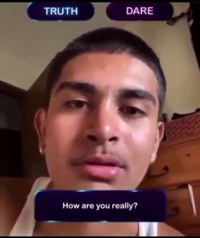 I can feel him