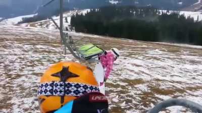 Taking the stepdaughter to the slopes for &ldquo;bonding time&rdquo; maybe wasn&rsquo;t he best idea after all.