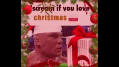 scream if you love christmas