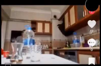 A mother with anger issues reacts to her daughter's prank