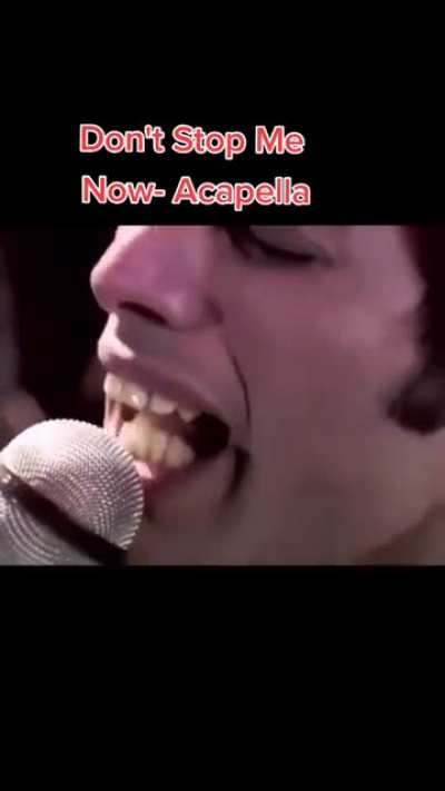 His voice is enough