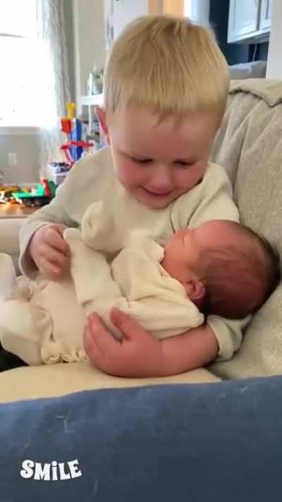 The cutest thing.