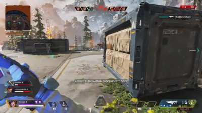 I got a kill with my gravity lift, kind of