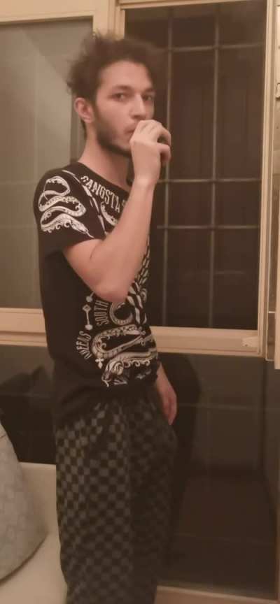 Even with my large pants I can barely hide him