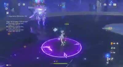 Barbara solo abyss 12-3 3-Star clear. I crowned her just for this&hellip;