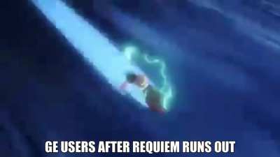 "ugh u rely on requiem"