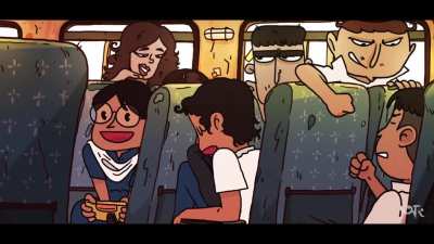 The ride back home.