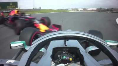 Hamilton Albon collisions onboard: Brazil compared to Austria