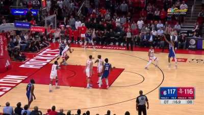 [Highlight] Embiid throws 2 identical turnovers in the final 2 minutes of overtime