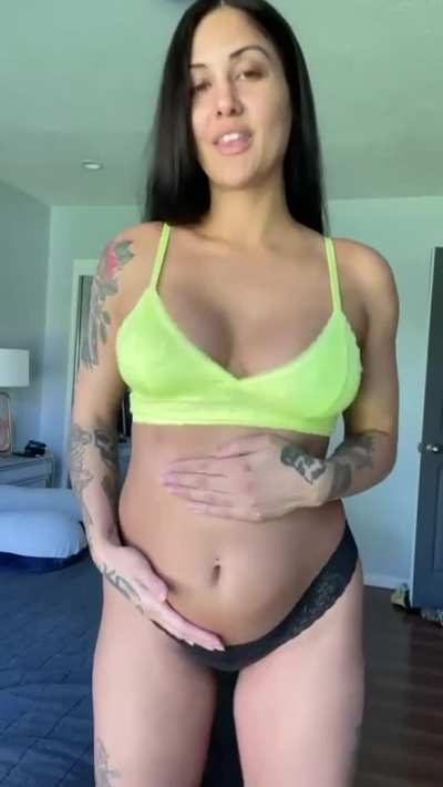 Can I bounce my tits for you? Im sure the baby wont mind