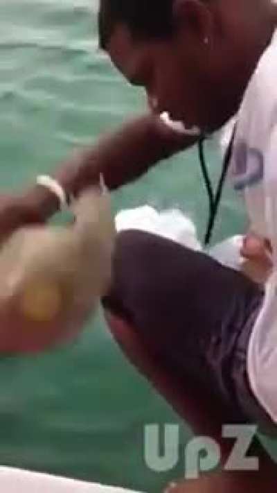 Woman tries to swim in her wedding dress &amp;amp; nearly drowns