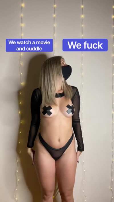 Hard choices 😵 ( Check Comment to Get Her +15GB Free Content )