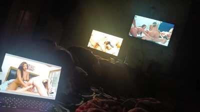 My porn set up🌝
