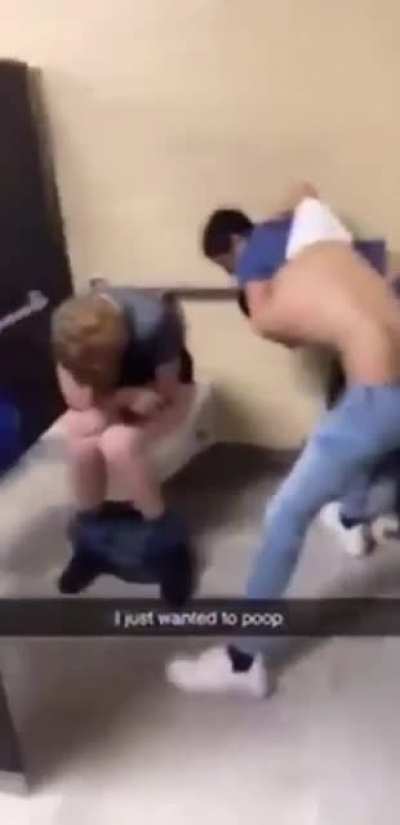 He Just Wanted To Poop