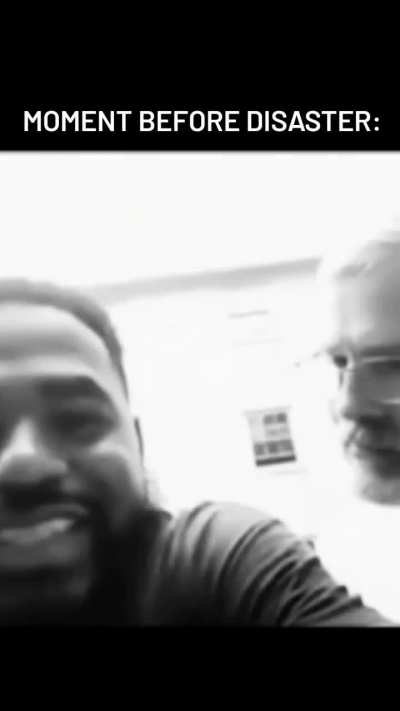 Bro smile though