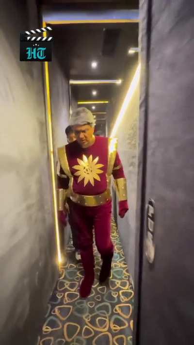 Shaktimaan with a belly and can hardly walk. &ldquo;Main aau kya?&rdquo; - seems like a great catchphrase like &ldquo;Hasta la vista Baby&rdquo; !!