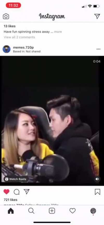 First ever video I&rsquo;ve seen of jeannie and Henry on Instagram and I thought I should let them know 😂 (this is my first ever post on Reddit so to whoever upvotes this thank you and thanks for viewing)