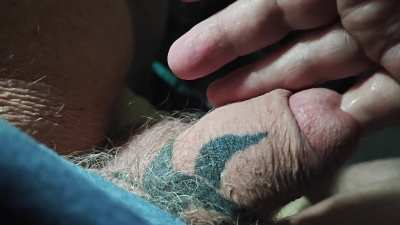 Finger sounding. It feels so cool having my finger buried in my cock!